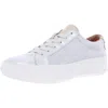 Gentle Souls By Kenneth Cole Rosette Womens Cushioned Footbed Sneakers In White