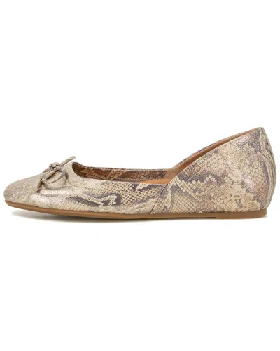 Gentle Souls By Kenneth Cole Sailor Leather Flat In Multi