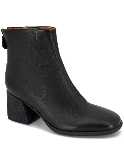 Gentle Souls By Kenneth Cole Sandryn Womens Leather Ankle Boots In Black