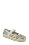 Gentle Souls By Kenneth Cole Sienna Mary Jane Flat In Sage Nubuck