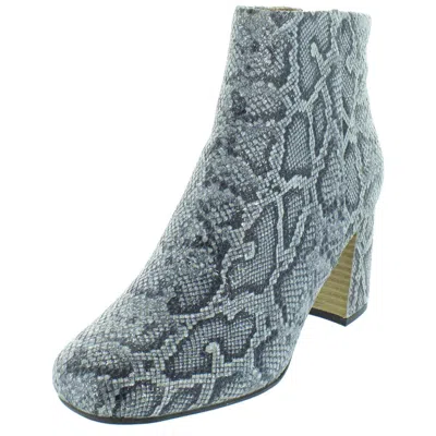 Gentle Souls By Kenneth Cole Troy Womens Booties In Silver