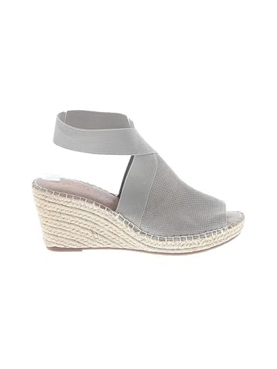 Pre-owned Gentle Souls By Kenneth Cole Wedges In Gray