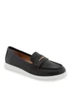 Shop Gentle Souls By Kenneth Cole Women's Bailey Loafer Flats In Black Leather