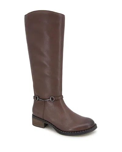 Gentle Souls By Kenneth Cole Barret Knee High Boot In Chocolate Leather
