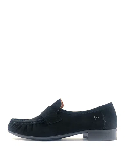 Gentle Souls By Kenneth Cole Women's Crew Loafer Flats In Black