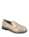 Gentle Souls By Kenneth Cole Cybil Loafer In Gravel Leather