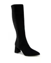 Gentle Souls By Kenneth Cole Women's Dionne 50/50 Boots In Black Suede