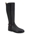 Gentle Souls By Kenneth Cole Women's Elmwood Flat Tall Boots In Black Leather