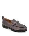 Gentle Souls By Kenneth Cole Eugene Lug Sole Loafer In Bronze