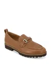 Gentle Souls By Kenneth Cole Eugene Lug Bit Loafer In Cognac