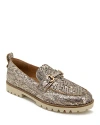 Gentle Souls By Kenneth Cole Eugene Lug Bit Loafer In Snake