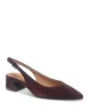 Gentle Souls By Kenneth Cole Women's Georgia Suede Slingback Pumps In Multi