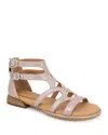 Gentle Souls By Kenneth Cole Women's Hallie Strappy Gladiator Sandals In Blush Leather
