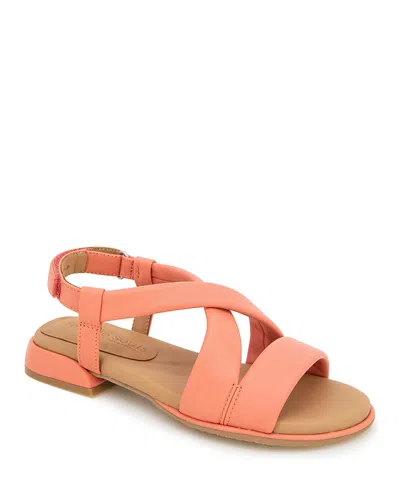 Gentle Souls By Kenneth Cole Heather Slingback Sandal In Crabapple Leather