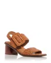 Gentle Souls By Kenneth Cole Women's Madylyn Buckled Sandals In Brown