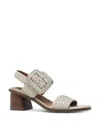 Gentle Souls By Kenneth Cole Madylyn Slingback Sandal In Ice Metallic