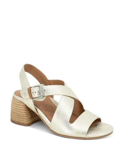Gentle Souls By Kenneth Cole Women's Mela Leather Sandals In Multi