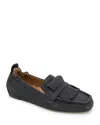 Gentle Souls By Kenneth Cole Scotty Kiltie Loafer In Black
