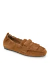 Gentle Souls By Kenneth Cole Scotty Kiltie Loafer In Brown Suede