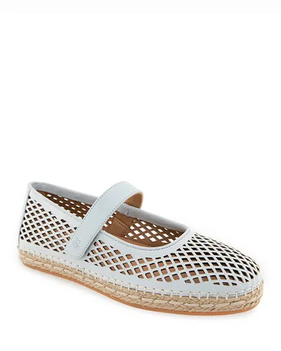 Gentle Souls By Kenneth Cole Women's Sienna Espadrille Flats In White