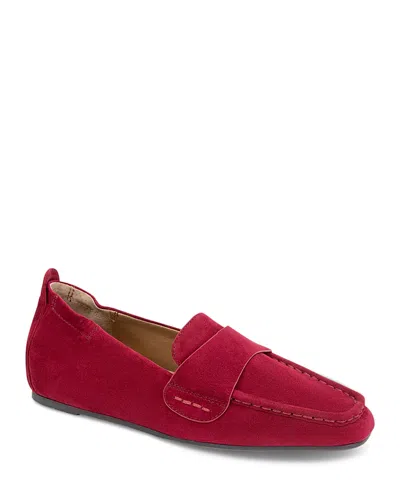 Gentle Souls By Kenneth Cole Women's Sophie Loafer Flats In Red