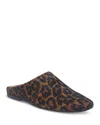 Gentle Souls By Kenneth Cole Women's Wanda Slide Flats In Animal Print