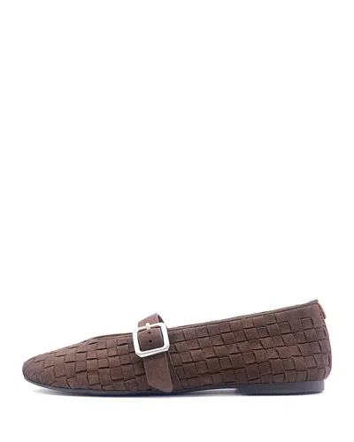 Gentle Souls By Kenneth Cole Women's Winifred Flats In Brown