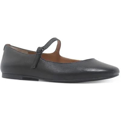 Gentle Souls By Kenneth Cole Wynona Womens Solid Leather Mary Janes In Black Leather