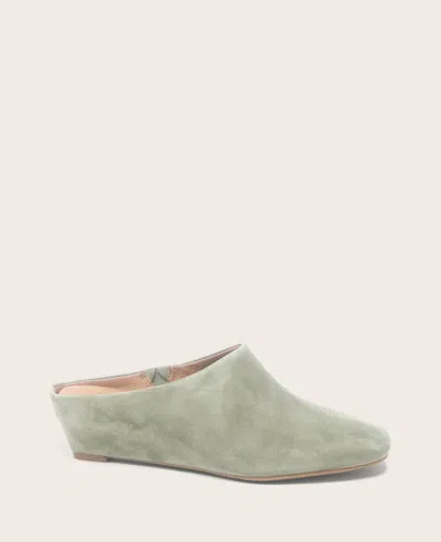 Gentle Souls Carmena Wedge Mule In Green