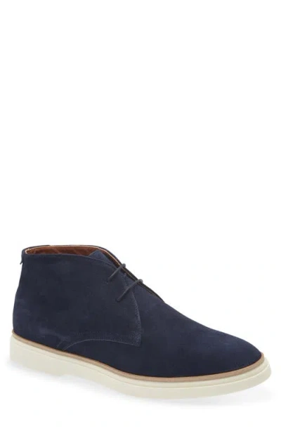 Gentle Souls Chaves Suede Chukka Boot In Blue