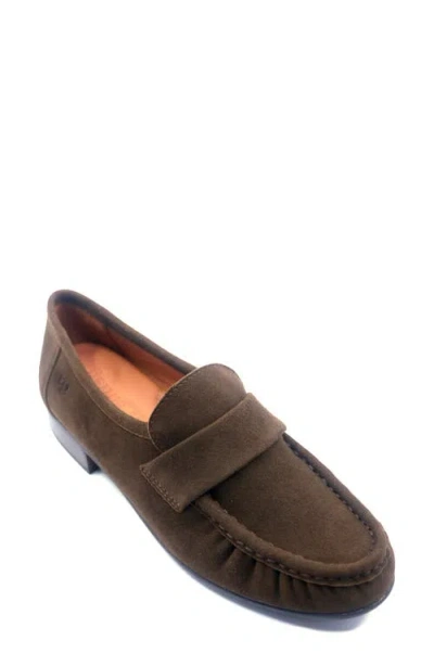 GENTLE SOULS GENTLE SOULS CREW WOVEN LEATHER LOAFER