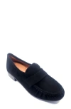 Gentle Souls Crew Woven Leather Loafer In Multi
