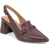 Gentle Souls Dawson Slingback Pump In Burgundy