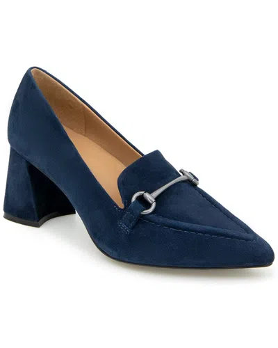 Gentle Souls Dionne Suede Pump In Blue