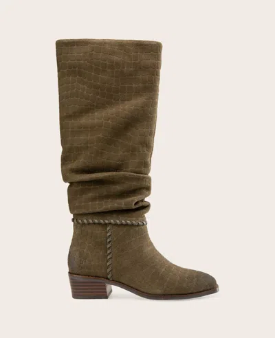 Gentle Souls Fabri Knee High Boot In Brown