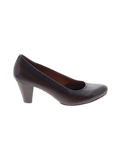 Pre-owned Gentle Souls Flats In Brown