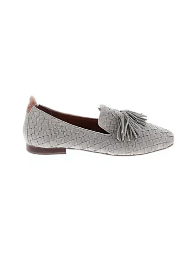 Pre-owned Gentle Souls Flats In Gray