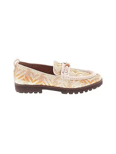 Pre-owned Gentle Souls Flats In Yellow