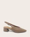 Gentle Souls Ginette Slingback Pump In Neutral
