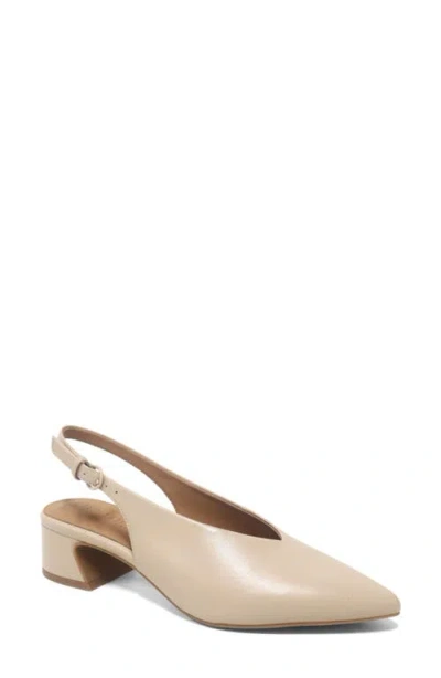 Gentle Souls Ginette Slingback Pump In Sand Leather