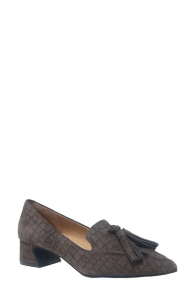 Gentle Souls Women's Glova Tassle Pointy Toe Pumps In Brown