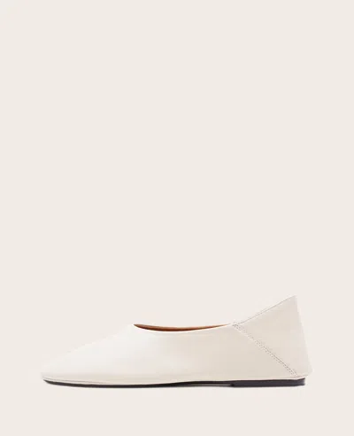 Gentle Souls - Indie Leather Flat In Neutral