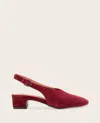 Gentle Souls Kellis Slingback Pump In Burgundy