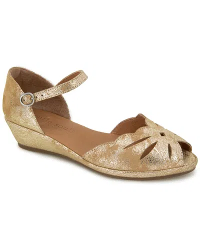 Gentle Souls Lily Moon Pu Wedge