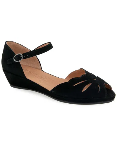 Gentle Souls Lily Moon Pu Wedge