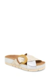 Gentle Souls Louisa Buckle Sandal In Multi