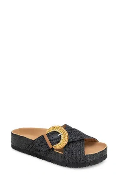 Gentle Souls Louisa Buckle Sandal In Multi