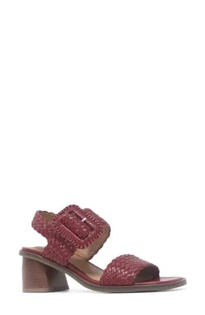 Gentle Souls Madylyn Slingback Sandal In Burgundy