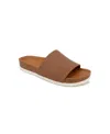 Gentle Souls Men's Montauk One Band Slide Sandals In Luggage