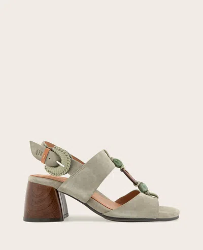 Gentle Souls Miracle Slingback Sandal In Green